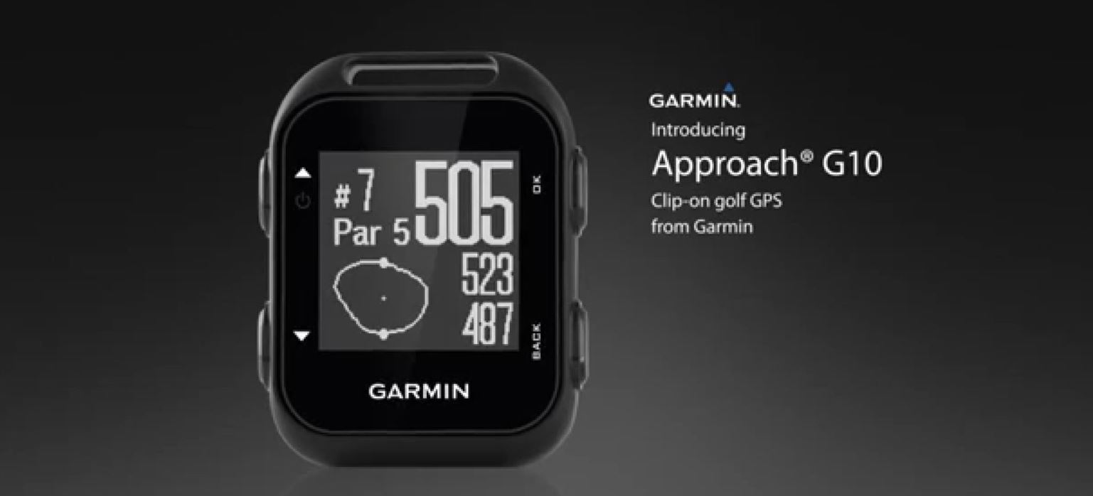 Banners Golf Garmin Approach G10 GPS